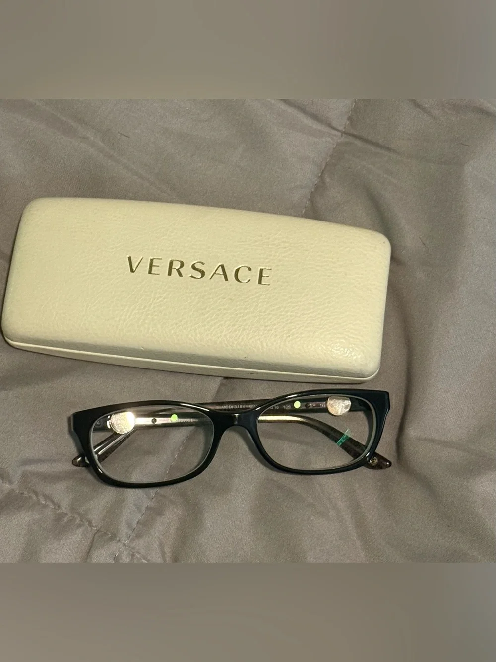 Versace Black Medusa Eyeglasses Frames MOD 3164/51-16-135 - Made in Italy